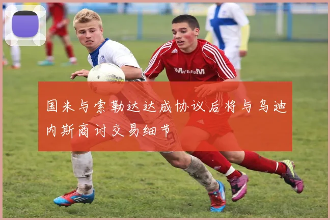 国米与索勒达达成协议后将与乌迪内斯商讨交易细节
